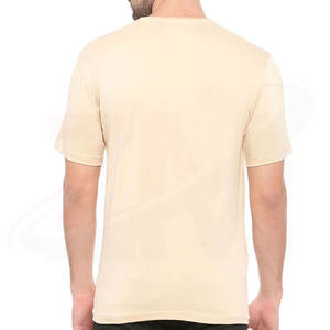 Camiseta de algodón 100% para hombre, informal, de verano, con color y talla personalizados, material ligero y duradero, corte holgado. - Product Image 4