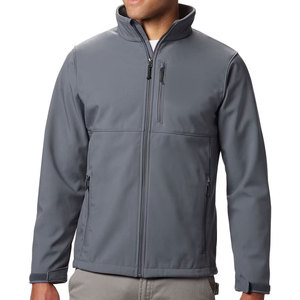 2025 calidad superior mejor transpirable de invierno para hombres impermeable Softshell Stand Collar Front Logo chaquetas de montaña - Product Image 4