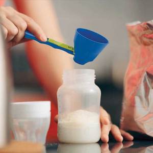 Nuevo Servicio: Medidor Reutilizable Portátil Personalizado, Bonito Embudo Deslizante para Polvo, Proteína en Polvo - Product Image 1