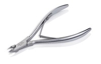 NGHIA OMI Pince à cuticules CL-201C de luxe en acier inoxydable Kit d'outils de soin des ongles Ensemble de manucure pédicure fini chrome Produit du Vietnam