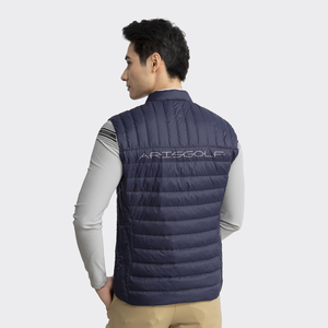 Aristino แจ็คเก็ตกอล์ฟผู้ชายกันน้ำระบายอากาศได้ดีเป็นมิตรกับสิ่งแวดล้อม, แห้งเร็วเสื้อแจ็กเก็ตกอล์ฟเครื่องบินทิ้งระเบิดพอดีตัวปกติสไตล์ฤดูหนาวมีซิปแบบถักคู่ - Product Image 6