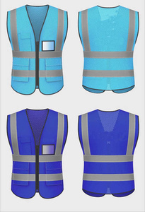 Chaleco reflectante de seguridad para trabajadores con logotipo personalizado al por mayor de fábrica, ropa reflectante estándar Ce, chaleco reflectante con 4 bolsillos - Product Image 2