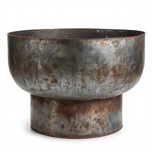 AshField Foyer classique en métal forgé avec base de support pour jardin extérieur, patio, chauffage, camping et décoration - Product Image 6