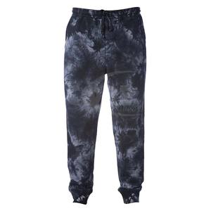 Pantalon de jogging personnalisé pour hommes Pantalon de haute qualité décontracté Tie Dye Taille élastique Cordon de serrage Street Wear Pantalon avec patchs - Product Image 6