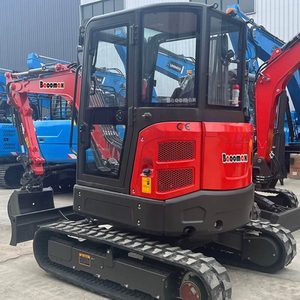 Mini-excavatrice sur chenilles Takeuchi blanche avec godet et chenilles - Product Image 5