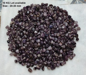Piedra caída amatista cristal Natural caído curación a granel guijarro ágata piedra preciosa Reiki Chakra cristal lote 10 KG disponible - Product Image 1