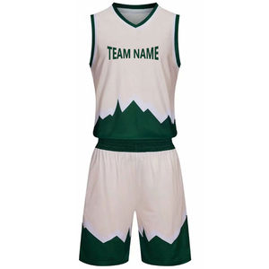Uniforme de basket-ball pour hommes uniforme à séchage rapide respirant 100% vente en gros uniforme de basket-ball d'entraînement unisexe personnalisé pour OEM 2025 - Product Image 2