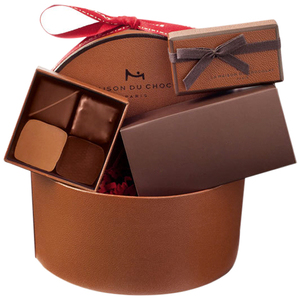 Cajas de Chocolate de inserción personalizables de alta calidad, patrón redondo, tablero de capa de papel, Cajas de Regalo para fiesta de boda, los mejores precios - Product Image 3