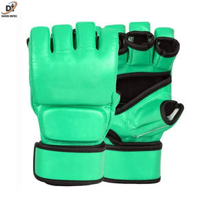 Venta caliente de buena calidad de entrenamiento profesional personalizado MMA boxeo dedo menos guantes de boxeo guantes MMA - Product Image 4