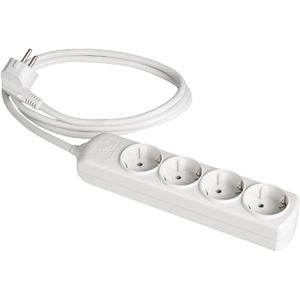 Multipresa bianca 3680W 4 prese cavo 5m 250V 16A (Solera 8054) - Product Image 1