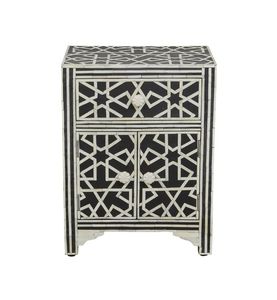 Incrustaciones de hueso de alta calidad y mesa de resina para sala de estar y uso de habitación y almacenamiento de oficina con cajones y pulido a mano - Product Image 2