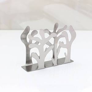 Barricadas Estilo y autobús o ven diseño Tejido y servilletero Cisne Pato Servilletero Par | Muestra decorativa - Product Image 4