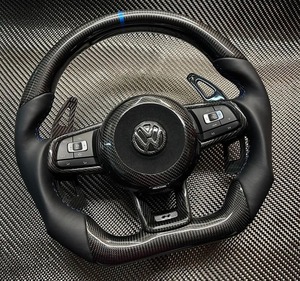 พวงมาลัยเต็มรูปแบบแบบใหม่ดั้งเดิมสำหรับ Volkswagen Golf VII Polo GTI GTD arteon