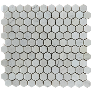 Mosaico de Azulejos de Pared Rectangulares Modernos de Mármol Blanco Lechoso, Acabado Pulido y Mate, Resistente al Agua, para Diseño de Interiores de Baños - Product Image 3