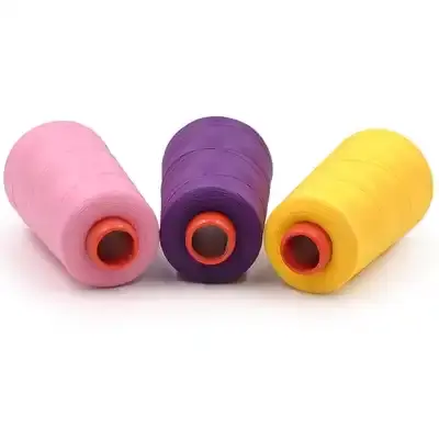 Factory Low Price 100% Polyester Filament Yarn Wholesale Ring Tube Sewing Thread High Quality Spun