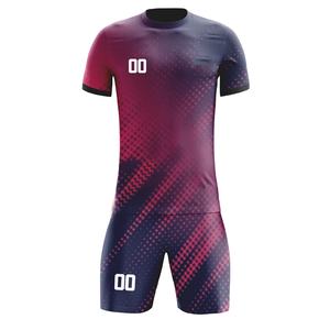 Ensemble de football personnalisé, maillot de football, uniforme de football, maillot de football à séchage rapide, ensemble de football, vêtements de football sublimés, équipement d'équipe - Product Image 1