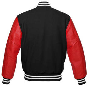 Produit le plus vendu Veste Versity en cuir Meilleures vestes Versity en cuir minces d'hiver Conception personnalisée Veste Versity en cuir - Product Image 2