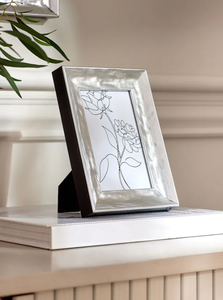 Cadre photo en métal décoratif en laiton AK en argent fini ensemble de 3 grands cadres pour cadeaux/décoration intérieure - Product Image 2