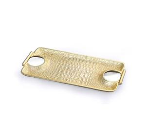 Ferme Parties Serveur Plateau Avec Poignée Meilleure Vente Vintage Look Métal Antique Couleur Plateau De Service Pour La Maison Restaurant De Mariage - Product Image 5