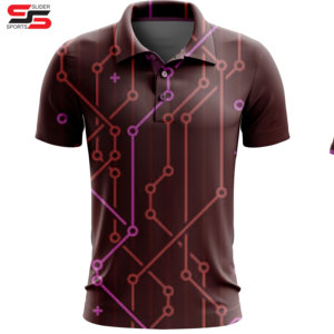 Camisetas Polo para hombre con estampado de logotipo personalizado, ropa de golf deportiva por sublimación informal de alta calidad, camisetas polo de golf al por mayor - Product Image 6