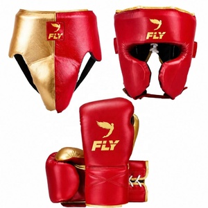 Ensemble de protection professionnel pour sparring et entraînement, or et vert, vente en gros OEM, toutes couleurs et sur mesure pour adultes - Product Image 6