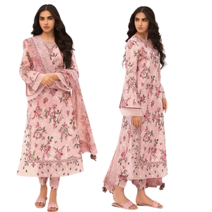 Vestidos casuales de diseño de patrón completamente bordado confeccionados indios paquistaníes de alta calidad de vestidos de mujer de Pakistán a la venta - Product Image 4