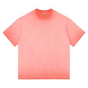 เสื้อยืดพิมพ์ลายบ็อกซี่ครอปสกรีนสำหรับผู้ชายเสื้อยืดสตรีทแวร์เฮฟวีเวต mock Neck BLANK boxy Fit เสื้อครอปสำหรับผู้ชาย - Product Image 3