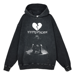 Sudadera con Capucha de Invierno para Hombre, Diseño Personalizado con Logotipo de Dibujos Animados, Lavado Ácido, Estampado, Tejido Antipilling, Corte Holgado, 350g, Impresión Digital, Estilo Anime, Colección 2026 - Product Image 2