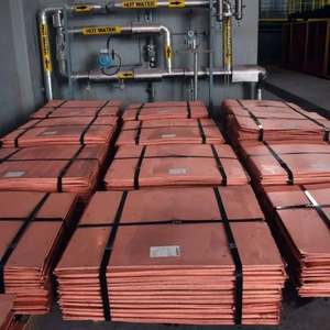 Cátodos de Cobre Eléctrico de Alto Rendimiento, Pureza del 99.97% de Cu, 125 kg/pieza, Hecho en Alemania - Product Image 3