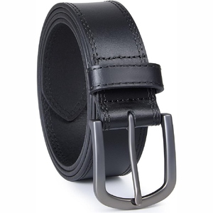 Cinturón de Vestir de Cuero Vacuno de Alta Calidad para Hombre, Estilo Formal, Logotipo Personalizado, Nuevo, Diseño Transpirable y Duradero - Product Image 6
