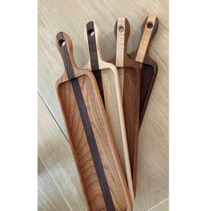 Plateau de service en bois avec finition lisse pour mariages - Product Image 3