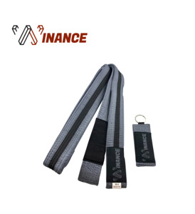 WINANCE Logo personnalisé Taekwondo karaté Judo brésilien Jiu Jitsu BJJ ceintures brodées - Product Image 1