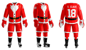 Customized <b>Christmas</b> Uniforms Free Design Sublimation Ice Hockey Suits Custom Hockey Jerseys With Socks - Product Image 2
