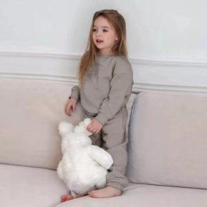 Conjunto de Chándal de Forro Polar con Capucha para Adultos, Talla Grande, Personalizado, Sudadera para Niñas y Niños, Pantalones Deportivos, Conjunto de Dos Piezas, Ropa de Invierno Cálida e Informal - Product Image 2