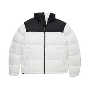 Veste matelassée oversize à fermeture éclair solide, chaude pour l'hiver, personnalisée, matelassée, imperméable, de haute qualité, en duvet - Product Image 4