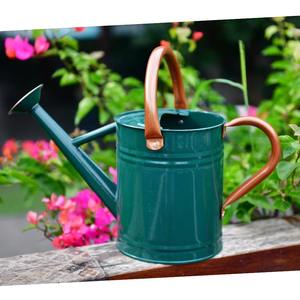 Regadera de metal de estilo urbano elegante con acabado blanco mate, ideal para oficinas modernas y decoración de plantas con estilo - Product Image 3