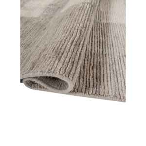 Tapis en laine tissé à la main bleu contour, classique, rayé, rectangulaire, pour la décoration de la maison, du salon, HWL-446, nouveau style - Product Image 2