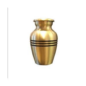 Venta caliente con precio razonable hecho en La India urna de aluminio cenizas humanas suministros funerarios exportador indio con alta calidad - Product Image 2