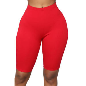 Shorts de Ciclismo para Mujer, Transpirables, de Poliéster y Elastano, con Efecto Push-Up, Color Nude, Leggings Negros para Gimnasio - Product Image 3