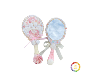 Épingle à cheveux miroir coquillage fait à la main Design unique Produits de coquillage écologiques Beaux cadeaux pour les copines directement du Vietnam - Product Image 4