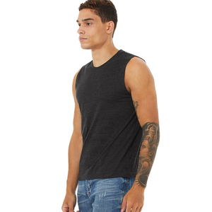 Airlume-camisetas sin mangas de algodón, 90% poliéster, peinado, 10% - Product Image 1