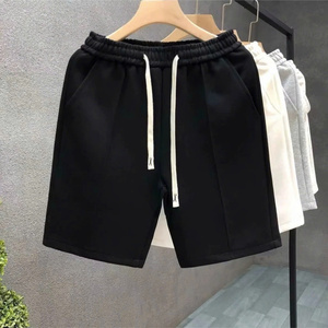 กางเกงขาสั้นลำลองเหนือเข่าทำจากผ้าขนแกะสองด้านนุ่มมอบ NH59สบายระบายอากาศได้ดีในสไตล์ที่ผ่อนคลาย - Product Image 1