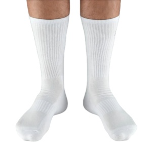 Men's High Quality Stretchable Athletic Crew <b>Socks</b> Custom Logo Embroidery <b>Breathable</b> Solid Color Unisex <b>Socks</b> Digital Printing - Product Image 1