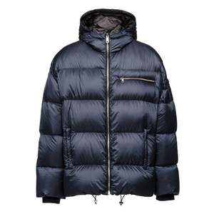 เสื้อแจ็คเก็ตบอมเบอร์บุหนาสำหรับผู้ชาย ผ้าแคนวาส คอตั้ง สไตล์ลำลอง  โลโก้ด้านหน้า รับผลิตตามสั่ง ขายส่ง สำหรับกิจกรรมกลางแจ้ง - Product Image 3