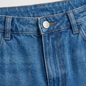 Pantalones Vaqueros Rectos para Mujer, Casuales, Lavables, Transpirables, con Bolsillos, Servicio OEM, Impermeables, Moda Urbana - Product Image 4