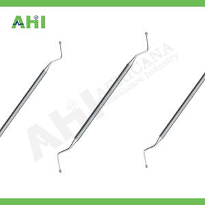 Curette chirurgicale dentaire AHI 85 Lucas Alveolar manuelle, qualité réutilisable, certifiée CE classe I, garantie de 3 ans, fabriquée au Pakistan - Product Image 4