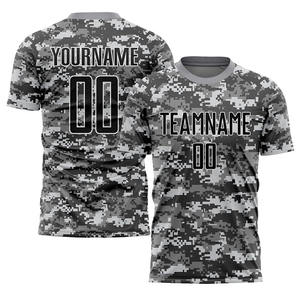 Sublimación de secado rápido de media manga equipo adulto poliéster hecho Slim Fit Club entrenamiento uniforme de fútbol conjunto con nombre de equipo personalizado - Product Image 2