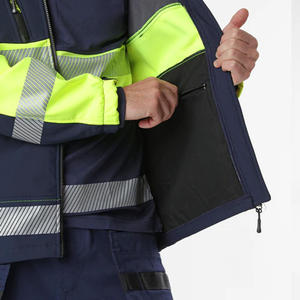 Chaqueta de trabajo resistente para hombre con impresión de logotipo personalizado, abrigo duradero para exteriores, opciones de bordado, ajuste cómodo para el día a día - Product Image 4