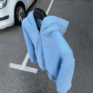 Sudaderas con capucha de poliéster al por mayor 300 GSM Premium Heavyweight sudaderas precio de fábrica suave cálido cómodo sudaderas - Product Image 3