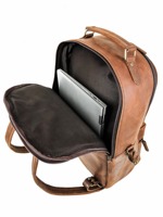 Sac à dos d'école et universitaire de luxe en cuir véritable vintage, portable, de haute qualité, résistant à l'eau, toutes saisons, LBK-0100